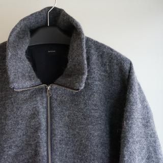 MAYKAM  ALPACA/COTTON BLOUSON(2502-090)GRY