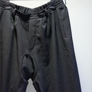 TOKIARI �ڻ��ߡۡ�JAN�� THREE-TUCK CIRCULAR CROTCH WIDE PANTS - HIGHLAND WOOL 1.0.0(JAN-HWO-100)