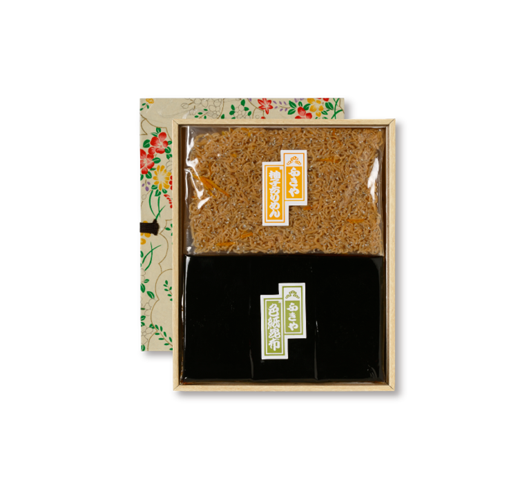 色紙昆布 柚子ちりめん 詰合 Mサイズ 京風佃煮 富起屋