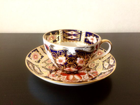 【Royal Crown Derby 】アンティーク イマリ カップ\u0026ソーサー