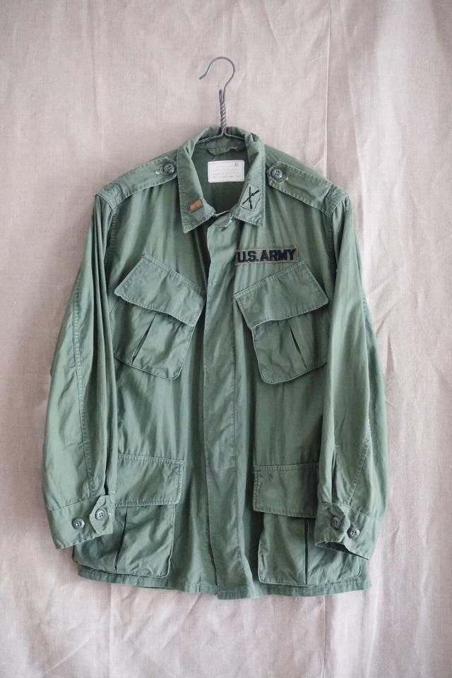 60's US ARMY JUNGLE FATIGUE JACKET 2ND adaltis.com.ar