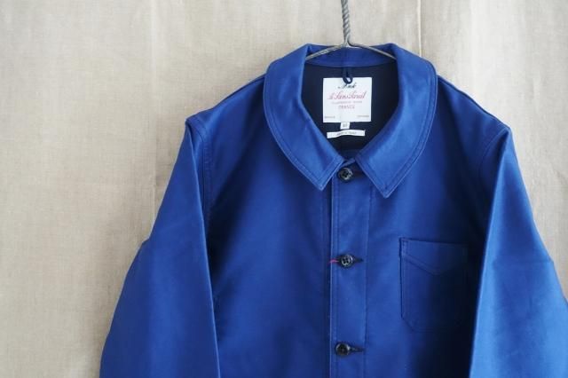 アニキモデル ANK別注×Le Sans Pareil モールスキンJKT ブルー アニキモデル ANK別注×Le Sans Pareil モールスキンJKT ブルー
