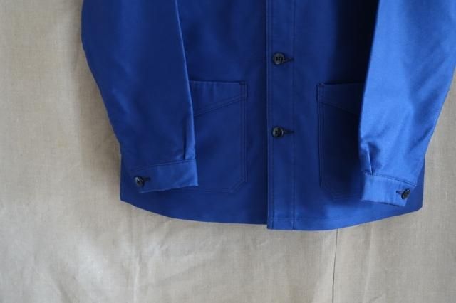 アニキモデル ANK別注×Le Sans Pareil モールスキンJKT ブルー アニキモデル ANK別注×Le Sans Pareil モールスキンJKT ブルー