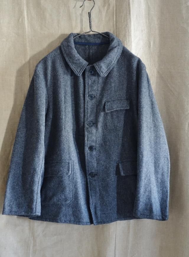 Speciial French Work Wool Jacket Pascal Fabric Deadstock Speciial French Work Wool Jacket Pascal Fabric Deadstock