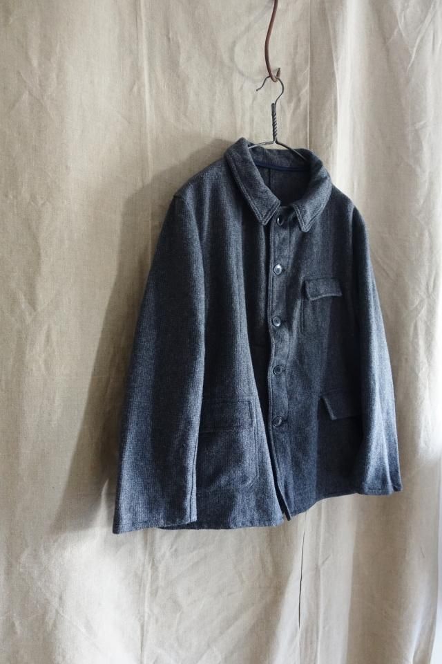 Speciial French Work Wool Jacket Pascal Fabric Deadstock