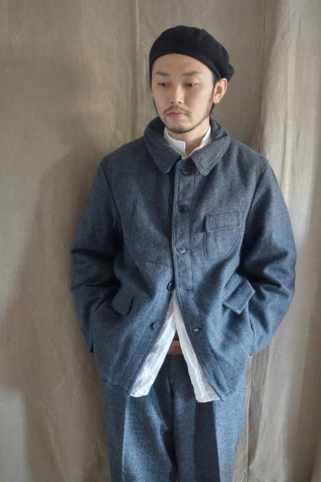 フレンチワークジャケット　ウール　パスカル フレンチワークジャケットウールパスカル