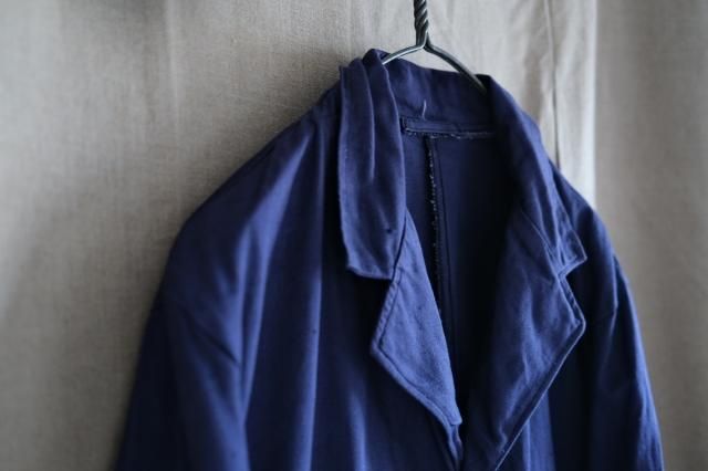 70's British Railway Blue Drill Jacket 1Wash - jam-clothing 70's British Railway Blue Drill Jacket 1Wash - jam-clothing