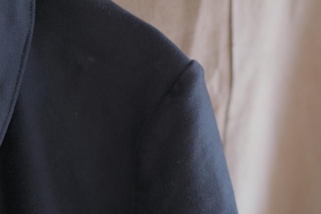 Super Special 40's French Black Moleskin Double Breasted