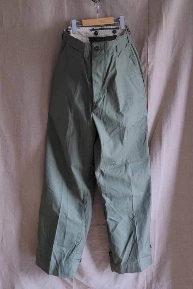 WW2 USArmy M-45 Chino Trousers DeadStock総丈108㎝