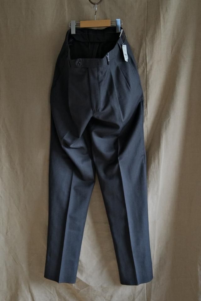 パンツ BrooksBrothers 2tuck wool slacks w34w35 Brooks Brothers Wool 2Tuck Trousers 新品 チャコール W34 - jam-clothing