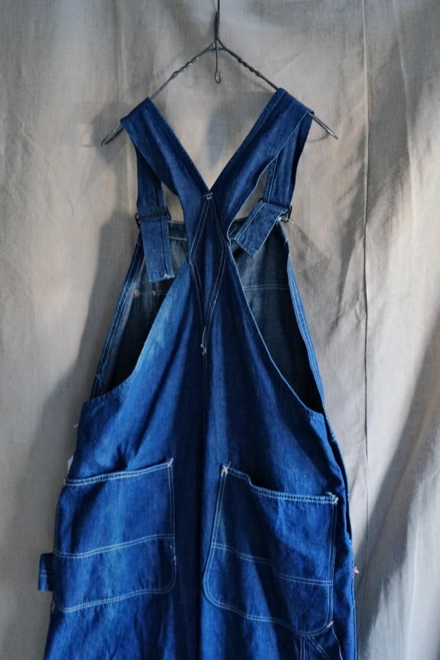 40's~50's Drum Major Denim Overall - jam-clothing