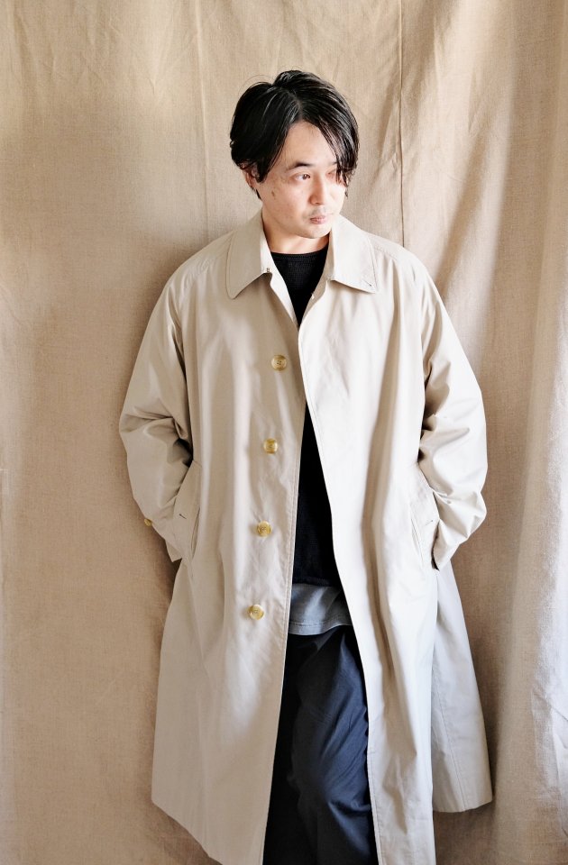 OLD Burberry Coat 一枚袖 Made in England 裏地無 - jam-clothing