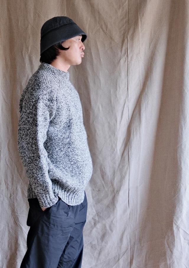 OLD 70's Peter Storm Wool Knit 霜降りカラー - jam-clothing OLD 70's Peter Storm Wool Knit 霜降りカラー - jam-clothing