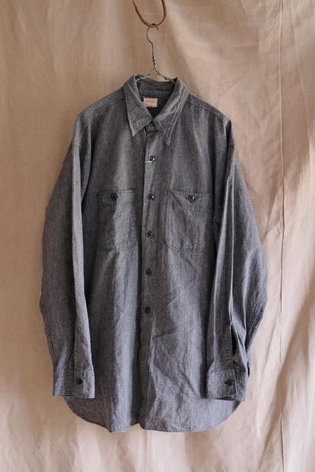 BIG MIKE ブラックシャンブレー　40s ヴィンテージ BIG MIKE ブラックシャンブレー 40s ヴィンテージ