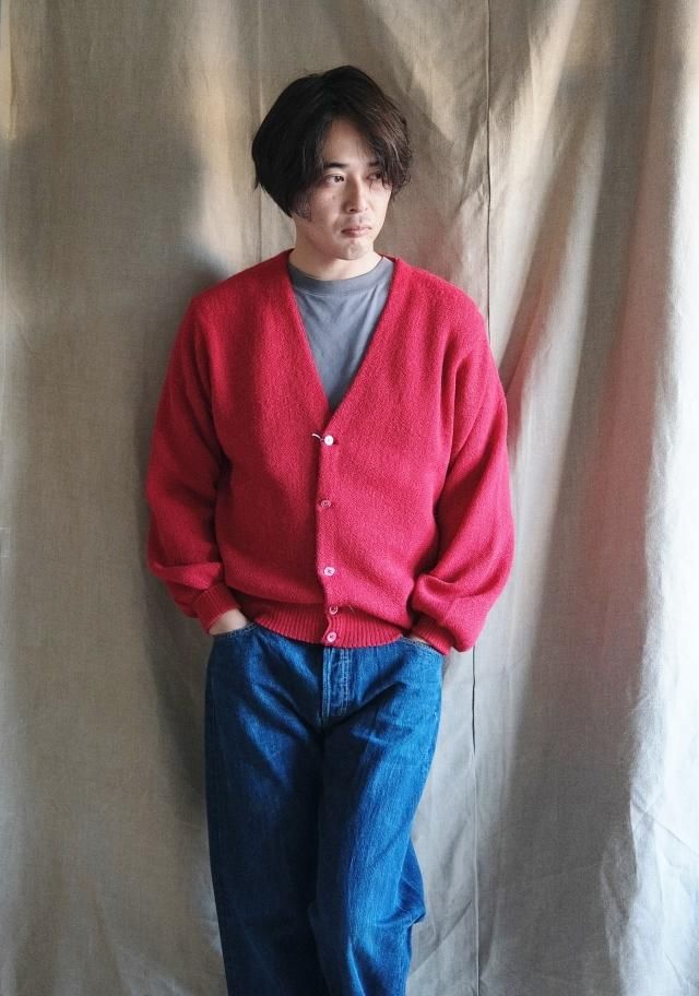70's Saks Fifth Avenue LEMMERMAYER カーディガン アルパカニット