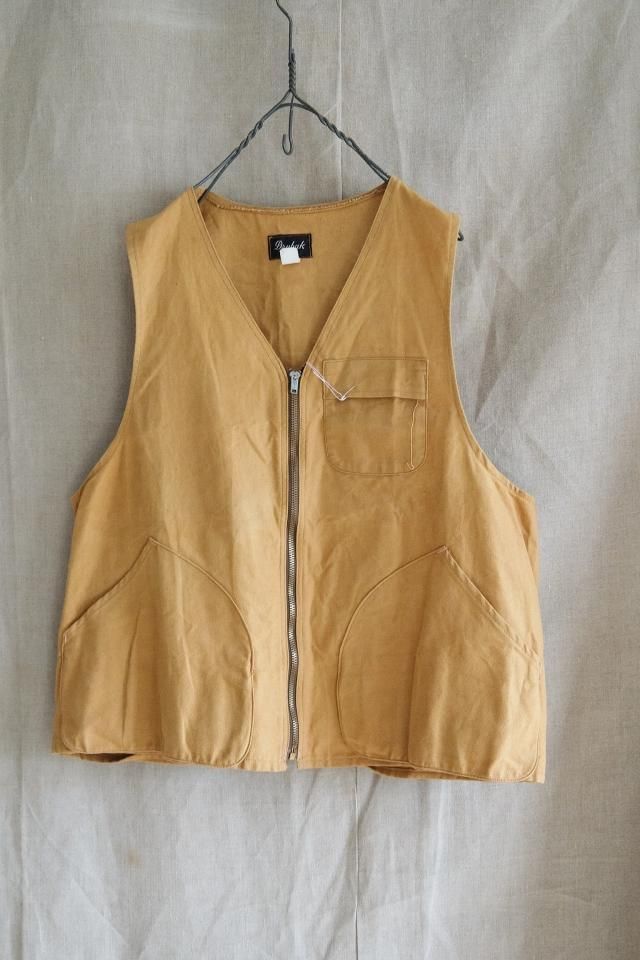 50s Dead stock Dry bak hunting vest Size L~XL - jam-clothing 50s Dead stock Dry bak hunting vest Size L~XL - jam-clothing