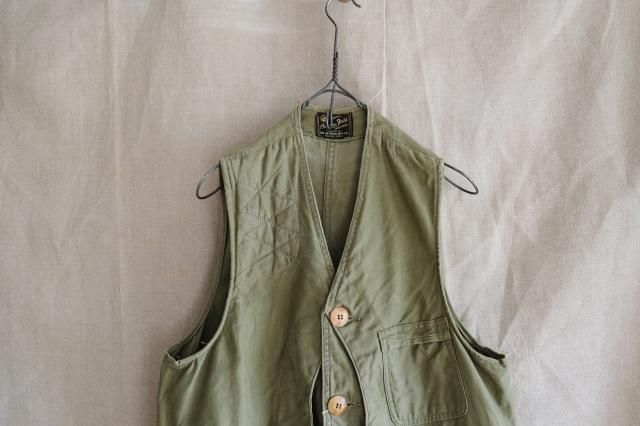 50's American Field Hunting Vest ハーフムーンポケット - jam 50's American Field Hunting Vest ハーフムーンポケット - jam