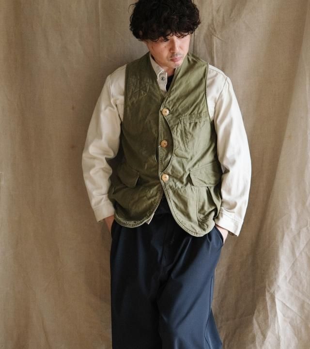 50's American Field Hunting Vest ハーフムーンポケット - jam 50's American Field Hunting Vest ハーフムーンポケット - jam