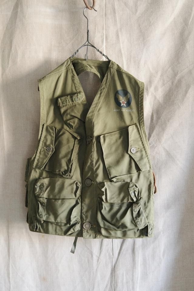 40's WW2 US Army Air Force C-1 Vest 初期タイプ - jam-clothing 40's WW2 US Army Air Force C-1 Vest 初期タイプ - jam-clothing