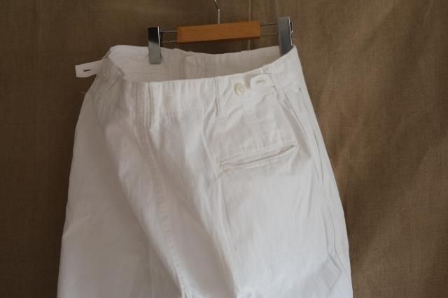 パンツ 40s US NAVY food handler pants 40s 40年代 アメリカ軍 海軍 セーラーパンツ | ビンテージ古着屋Feeet