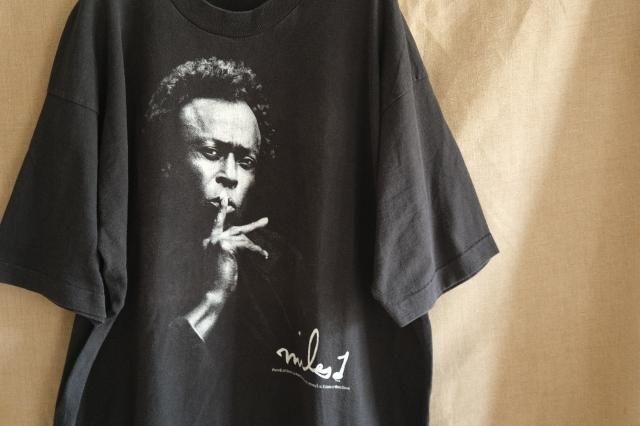 90s Miles Davis Jazz T-Shirts Black Made in USA Size XL 90s Miles Davis Jazz T-Shirts Black Made in USA Size XL