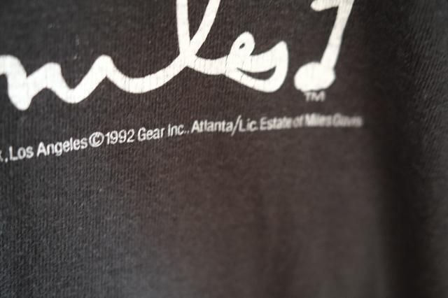 milesdavis gear inc1991年jazzTシャツofficial milesdavis gear inc1991年jazzTシャツofficial - メルカリ