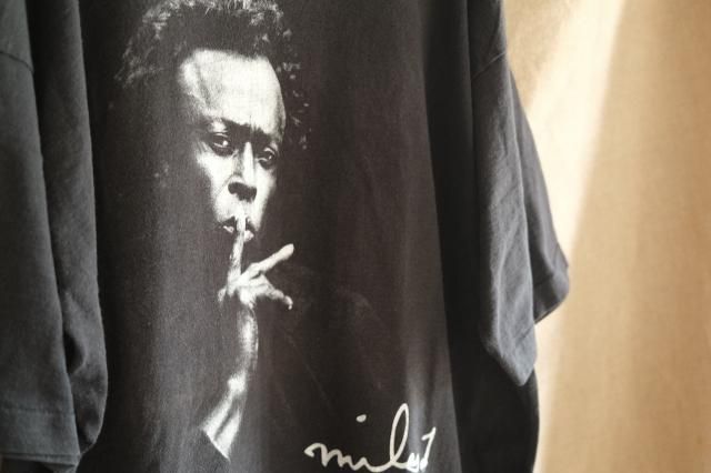 90s Miles Davis Jazz T-Shirts Black Made in USA Size XL 90s Miles Davis Jazz T-Shirts Black Made in USA Size XL