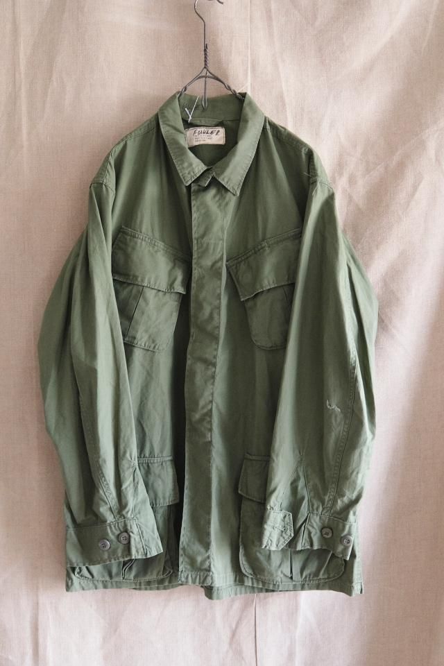60s US 羨ましかっ ARMY ジャングルファティーグジャケットS-R