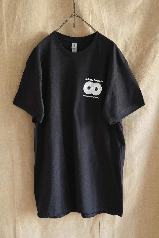 New. Infinity RECORDS T-Shirts Black Size L・XL - jam-clothing