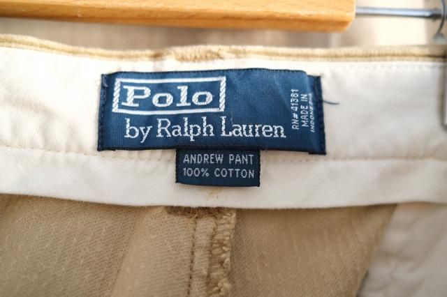90's Ralph Lauren Andrew Corduroy Pants Brown 表記 W36×L30