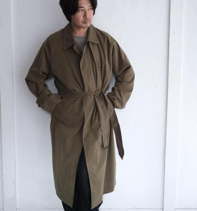 Deadstock OLD Paul Stuart 一枚袖 Single Coat Made in Italy ベルト
