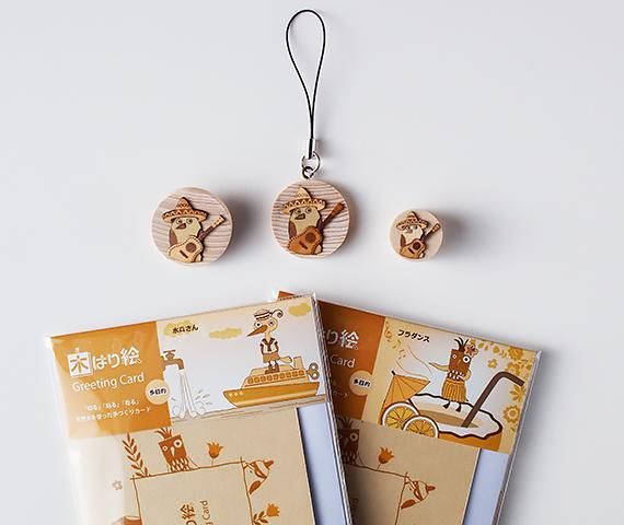 木製切り絵アート・木はり絵手づくりキットの通販 きのわオンライン