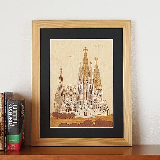 イタリア 額 木製 絵画 さくらんぼ ヴィンテージ