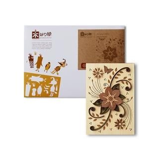 カウンター向き!!大輪の花彫刻で優雅な雰囲気を纏う素材棚板