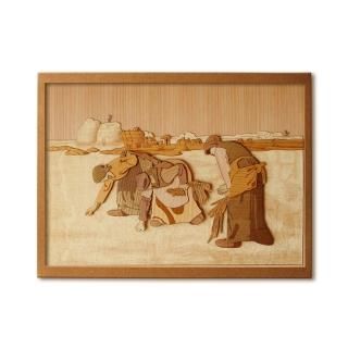 落穂拾い - 木製切り絵アート・木はり絵手づくりキットの通販 き