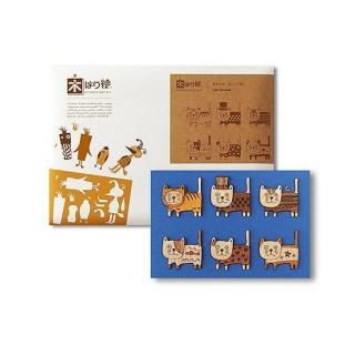 木はり絵手作りキット「キャットカーニバル」  <img class='new_mark_img2' src='https://img.shop-pro.jp/img/new/icons31.gif' style='border:none;display:inline;margin:0px;padding:0px;width:auto;' />