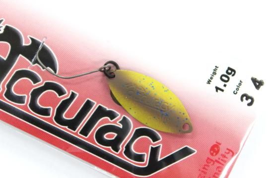 なぶら家 accuracy アキュラシー1.0g #NO.34 赤マムシ - 城峰釣具店