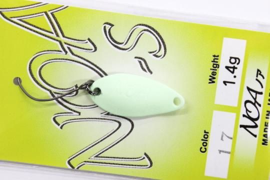 ロデオクラフト ノア NOA-S 1.4g #17 グロー（夜光） - 城峰釣具店