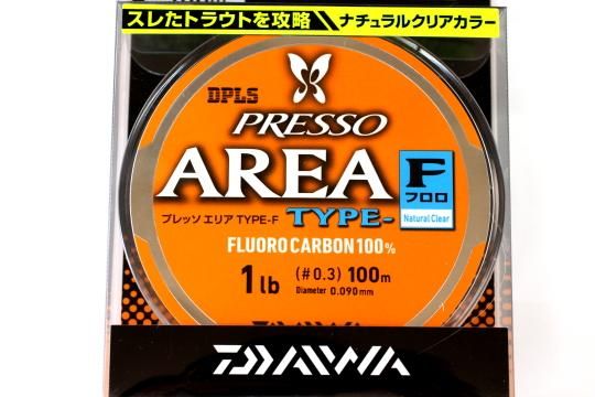 DAIWA PRESSO エリア TYPE-F フロロ 100m #1lb - 城峰釣具店 秩父の