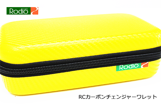 ロデオクラフト RCカーボンチェンジャーワレット #イエロー/シャンパン