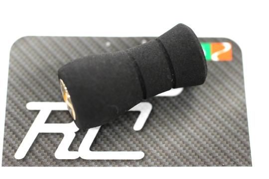 ロデオクラフト RCシングル 44mm ダイワ用 オリーブ × IOS花梨ノブ