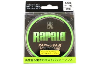 ラパラ RAPINOVA-X MULTI-GAME 0.18号 6.0lb