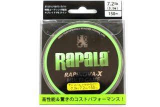 ラパラ RAPINOVA-X MULTI-GAME 0.3号 7.2lb