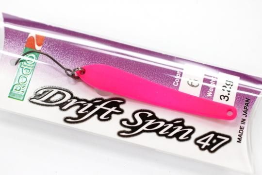ロデオクラフト RCドリフトスピン47 3.2g #6 蛍光ピンク - 城峰釣具店
