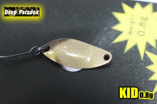 Deep Paradox KID 0.8g #10 キャンティーゴールド - 城峰釣具店