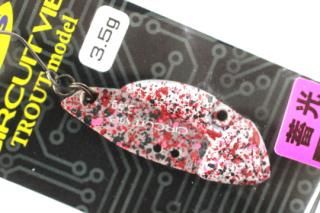 <img class='new_mark_img1' src='https://img.shop-pro.jp/img/new/icons14.gif' style='border:none;display:inline;margin:0px;padding:0px;width:auto;' />deps サーキットバイブ トラウトモデル 3.5g #09 ストロベリーレッドフレーク