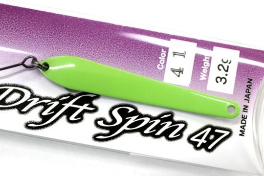 ロデオクラフト RCドリフトスピン47 3.2g #41 ガチャピン - 城峰釣具店