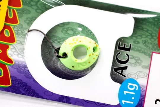 ロブルアー バベルエース 1.1g #ゴージャスグリーングロー【1091