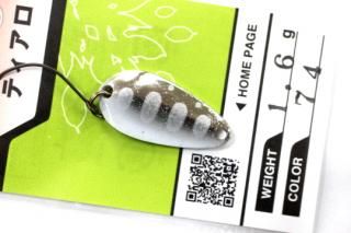 ②未開封 ティモンティアロ 1.6 g 16枚 ロデオクラフト 城峰釣具オリカラ ティモン ティアロ1.6g