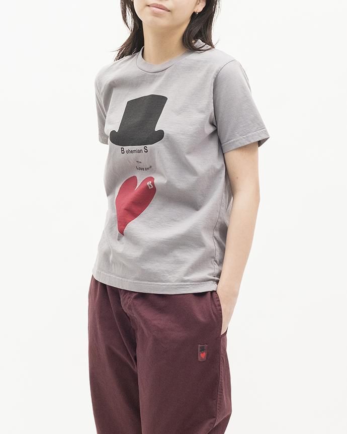 ラブ＆ハット 2（プリント）Tシャツ（半袖）【Bohemians（ボヘミアンズ）】 | T-SHIRTS,POLO SHIRTS（Tシャツ・ポロシャツ）